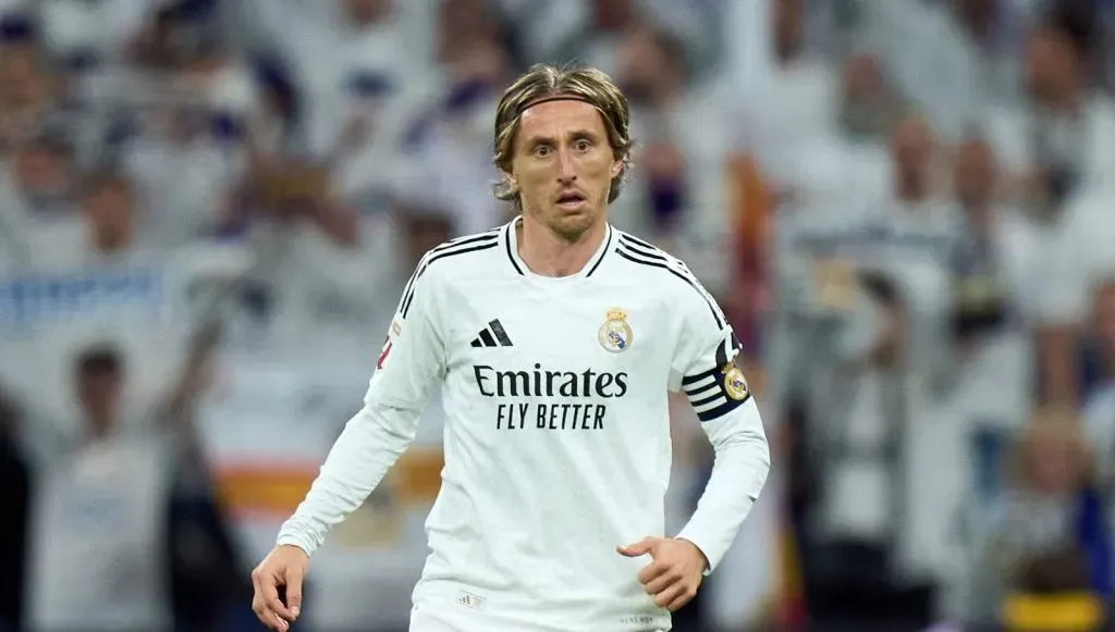 Modric em campo pelo Real Madrid (Angel Martinez/Getty Images)