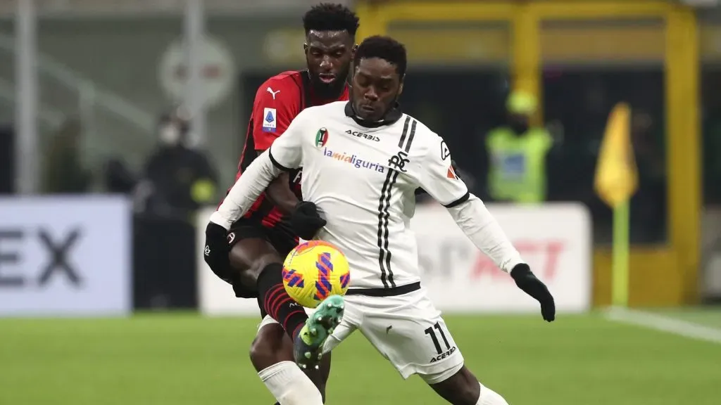 Bakayoko atuando pelo Milan. Foto: Marco Luzzani/Getty Images