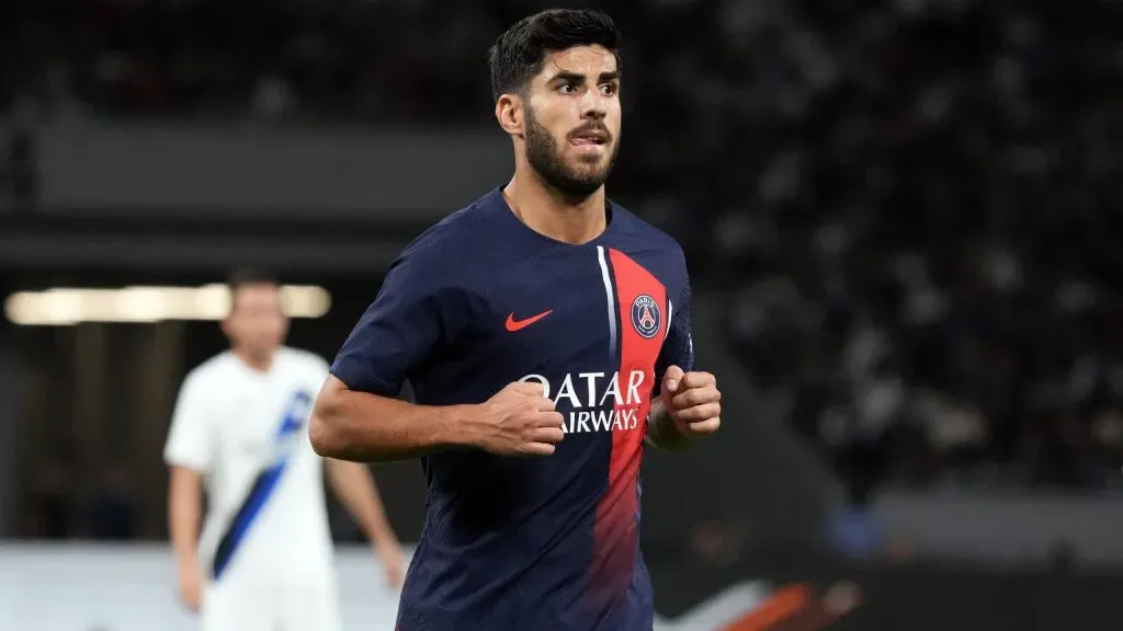 Asensio em campo pelo PSG. Foto: Koji Watanabe/Getty Images