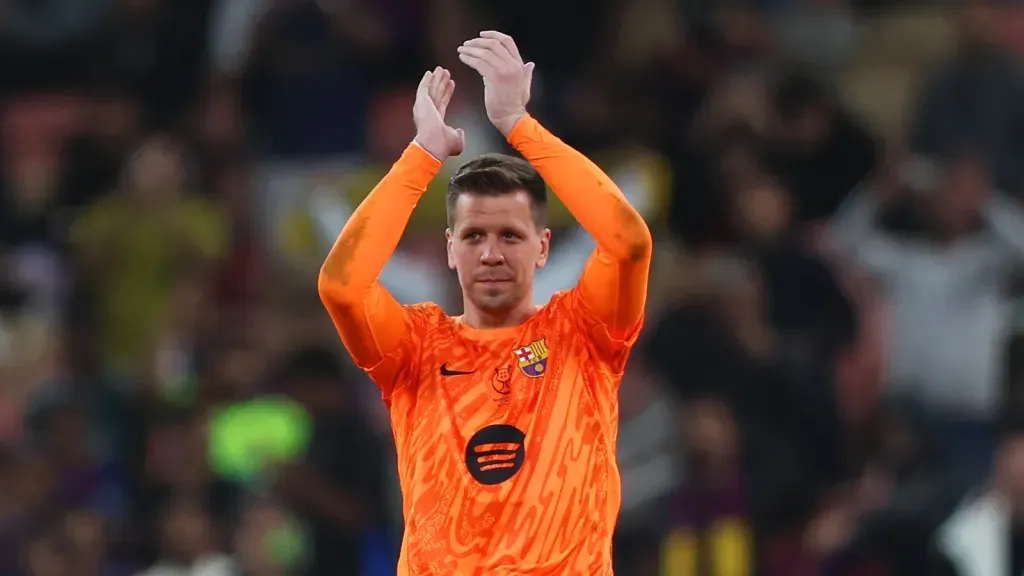 Szczesny após partida pelo Barcelona (Photo by Yasser Bakhsh/Getty Images)