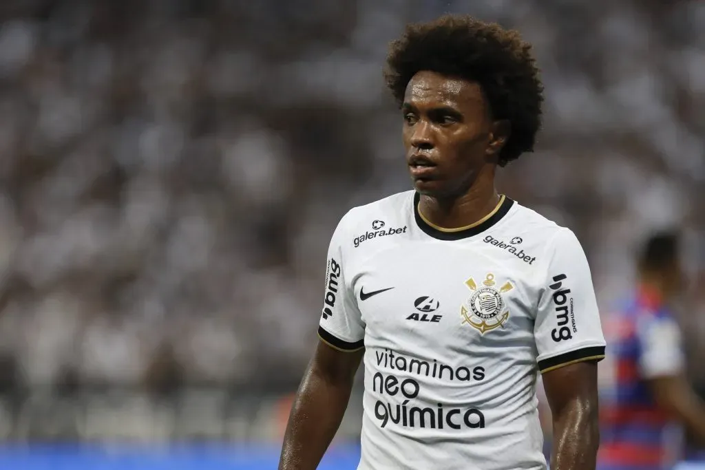 Willian nos tempos de Corinthians (Photo by Ricardo Moreira/Getty Images)