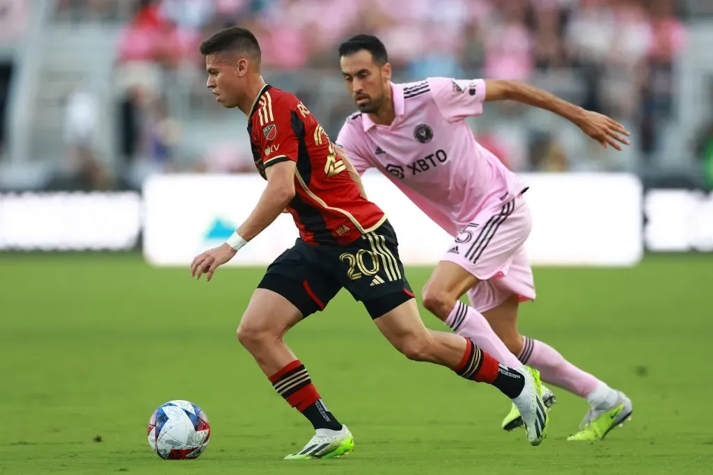 Sergio Busquets em ação pela Inter Miami. (Photo by Megan Briggs/Getty Images)