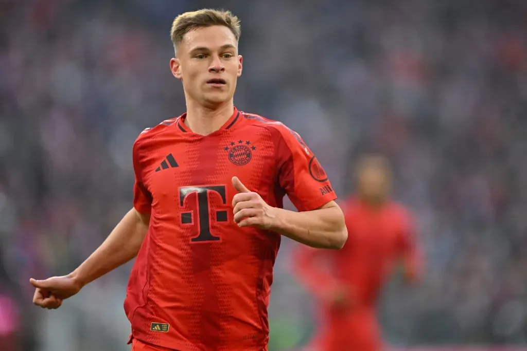 Kimmich do Bayern de Munique, é alvo do Liverpool e outros clubes (Photo by Sebastian Widmann/Getty Images)