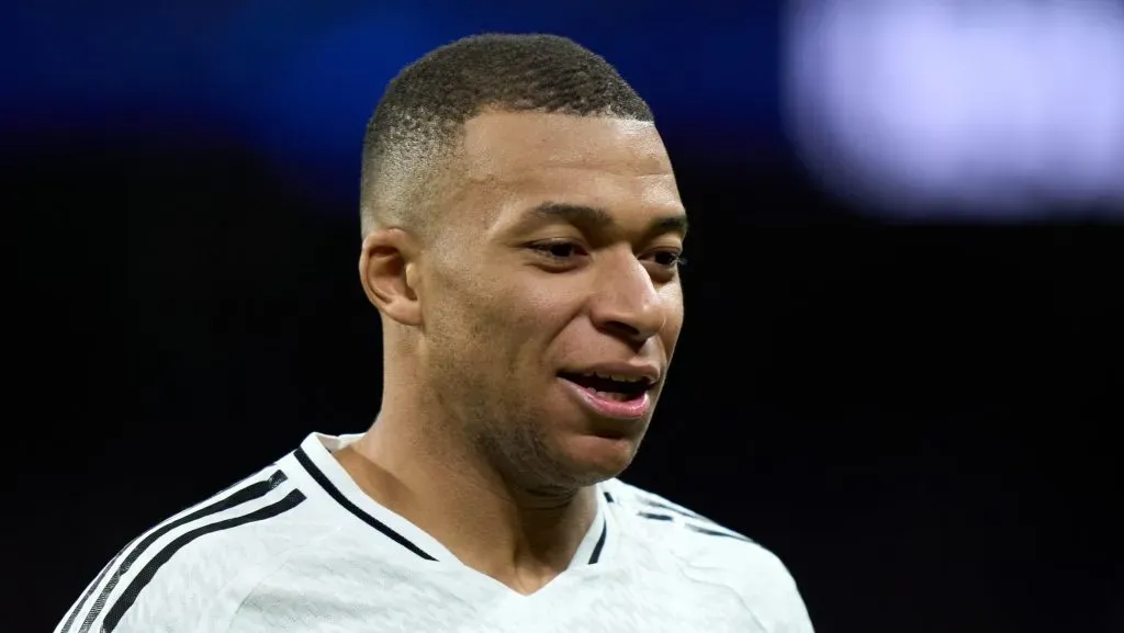 Mbappé em ação pelo Real Madrid.