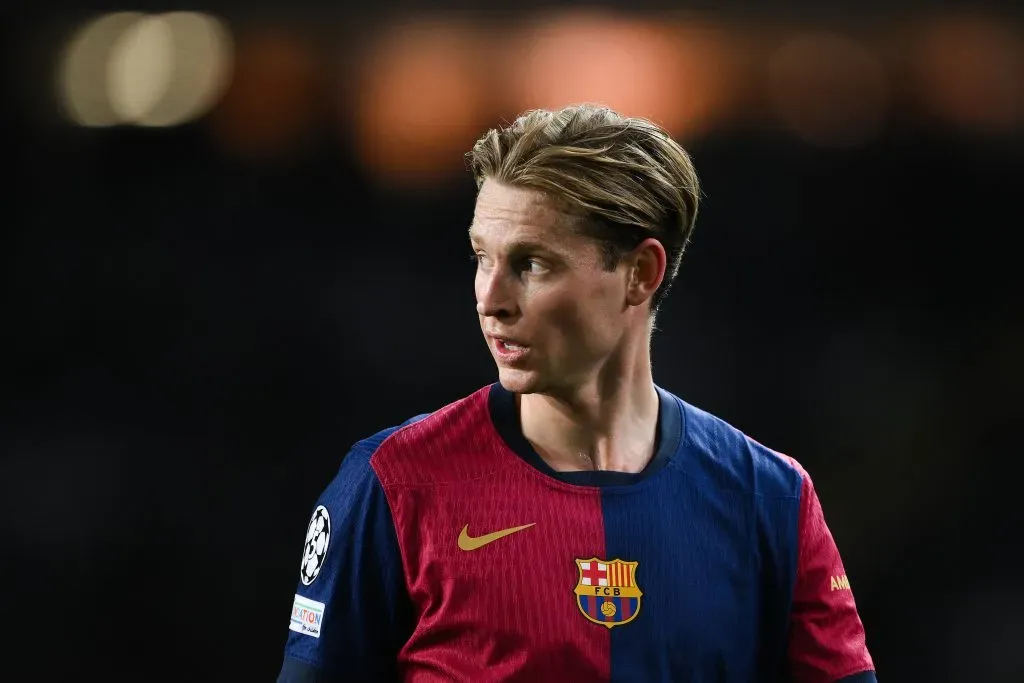 De Jong no duelo diante da Atalanta (Photo by David Ramos/Getty Images)