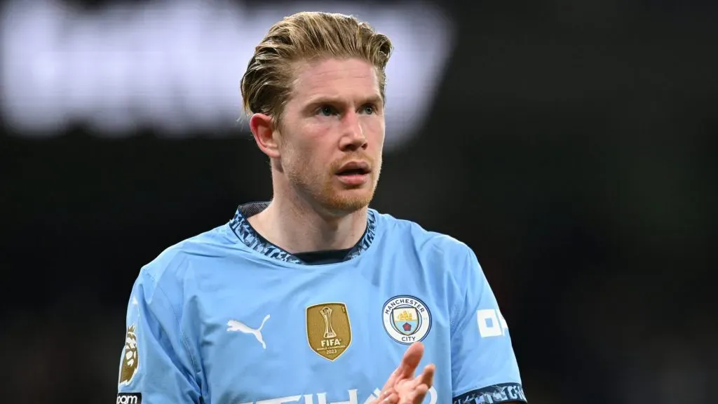 De Bruyne em ação pelo City.