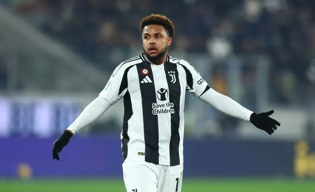 McKennie em campo pela Juventus (Francesco Scaccianoce/Getty Images)