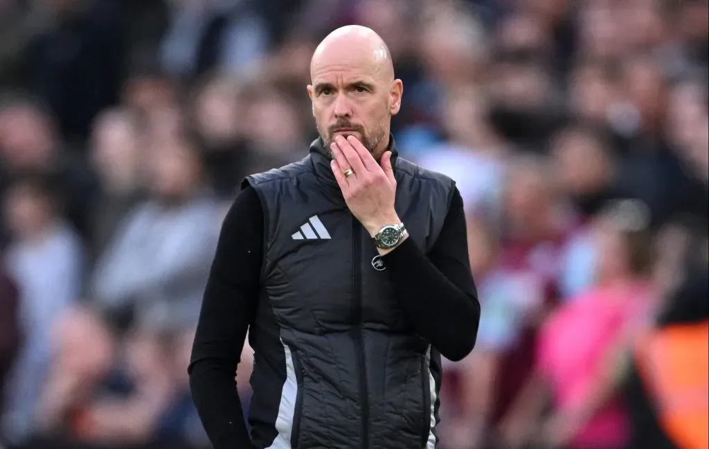 Erik ten Hag nos tempos do Manchester United