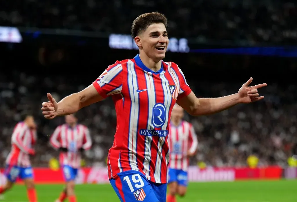 Álvarez em campo pelo Atlético (Photo by Angel Martinez/Getty Images)