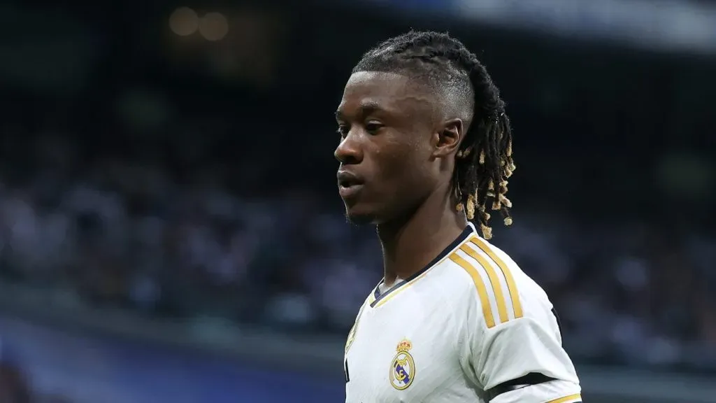 Manchester United está interessado em Camavinga, do Real Madrid. (Photo by Gonzalo Arroyo Moreno/Getty Images)