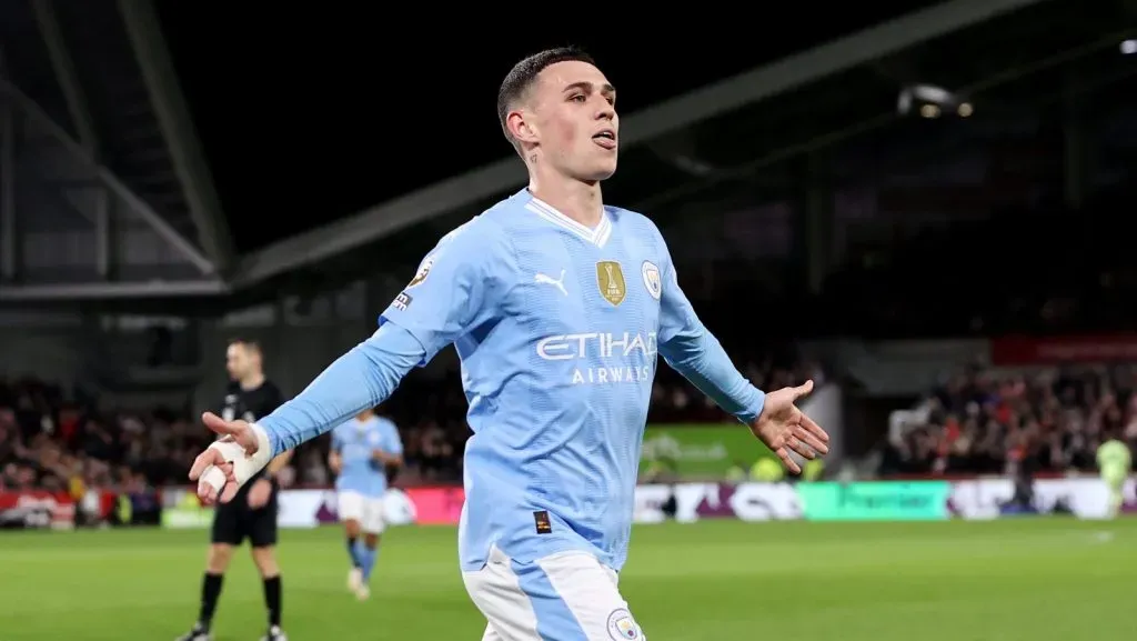 Phil Foden, do Manchester City, o grande favorito para conquistar o prêmio.(Foto: Ryan Pierse/Getty Images)