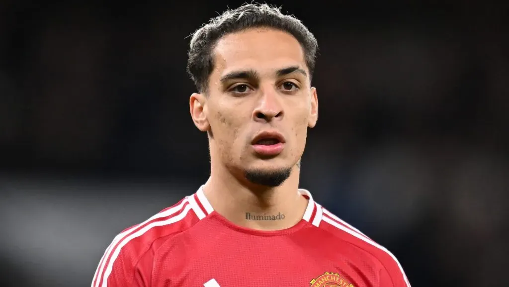 Antony atuando pelo Manchester United (Photo by Michael Regan/Getty Images)