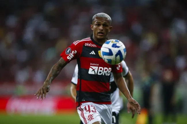 Wesley pelo Flamengo. (Photo by Wagner Meier/Getty Images)