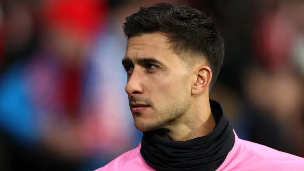Juan Musso em jogo do Atlético de Madrid. Foto: Florencia Tan Jun/Getty Image
