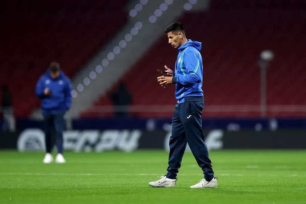 Fabrizio Angileri, do Getafe CF, é um alvo do Corinthians. (Photo by Florencia Tan Jun/Getty Images)