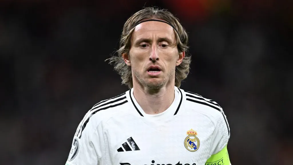 Modric em ação pelo Real Madrid.