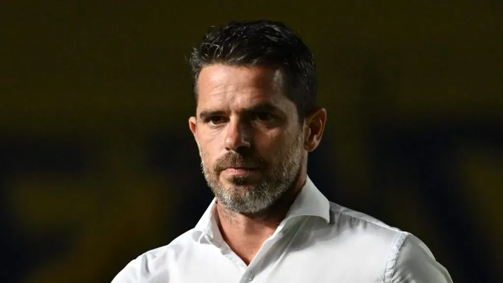 Técnico Fernando Gago em jogo do Boca Juniors. Foto: Luciano Bisbal/Getty Images