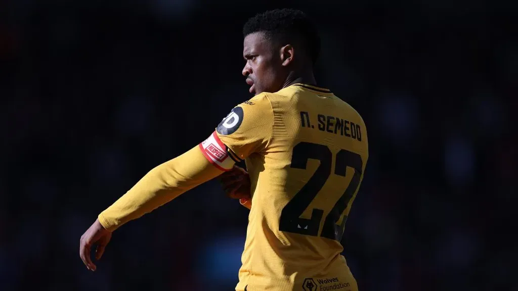 Semedo em jogo do Wolverhampton. Foto: Ryan Pierse/Getty Images