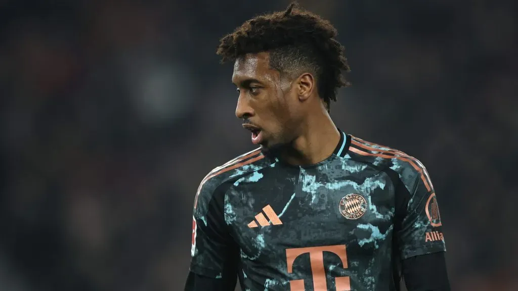 Coman em jogo do Bayern de Munique. Foto: Alex Grimm/Getty Images