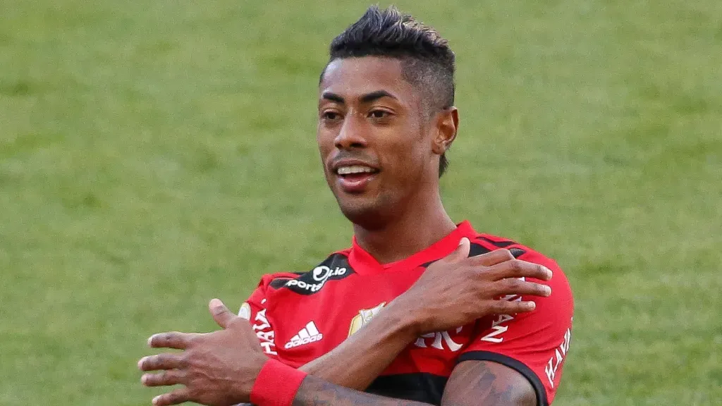 Bruno Henrique atuando pelo Flamengo. Foto: Miguel Schincariol/Getty Images