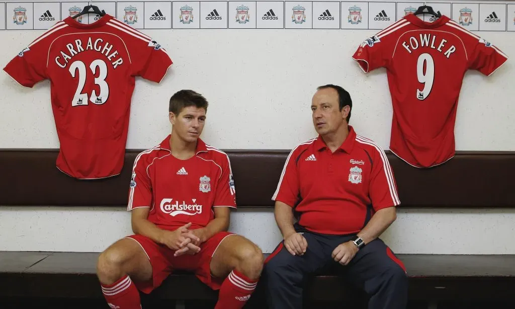 Liverpool e Adidas nos tempos áureos do clube. Foto: Ian Walton/Getty Images