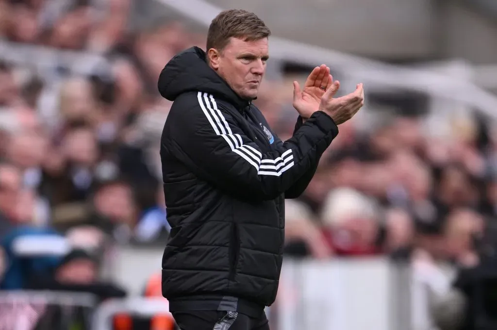 Eddie Howe muda perspectivas do Newcastle no futebol inglês. Foto: Stu Forster/Getty Images