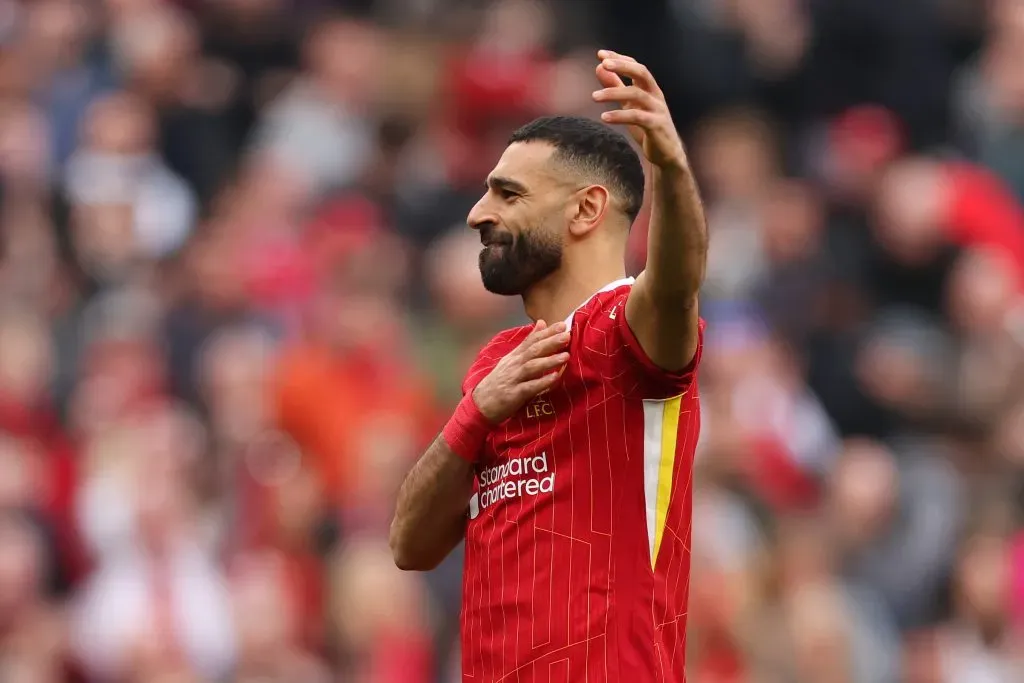 Salah pode deixar a Inglaterra (Photo by Carl Recine/Getty Images)