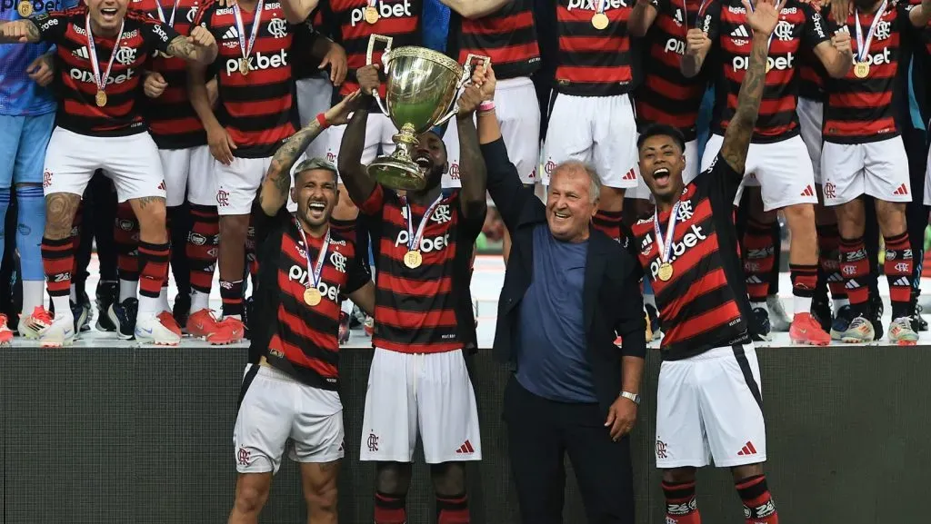 Flamengo é campeão carioca. Foto: Buda Mendes/Getty Images