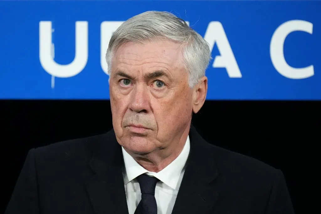 Ancelotti é alvo novamente da Seleção Brasileira. (Photo by Angel Martinez/Getty Images)