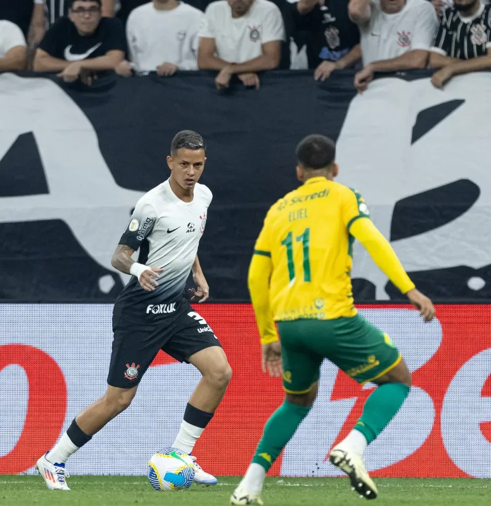 Kayke, ponta do Corinthians, não agradou a comissão técnica de Ramón Díaz e seu estafe está a procura de outros clubes para ele ter mais minutos, segundo o portal Itatiaia. Foto: Rodrigo Coca/Agência Corinthians
