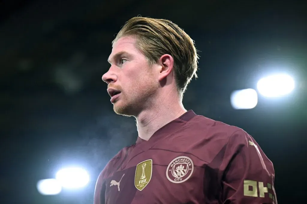 De Bruyne na partida diante do Ipswich (Photo by Justin Setterfield/Getty Images)