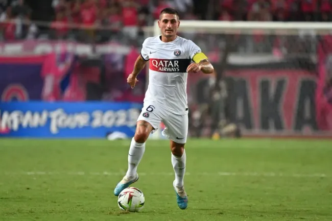 Verratti nos tempos de PSG. (Photo by Kenta Harada/Getty Images)