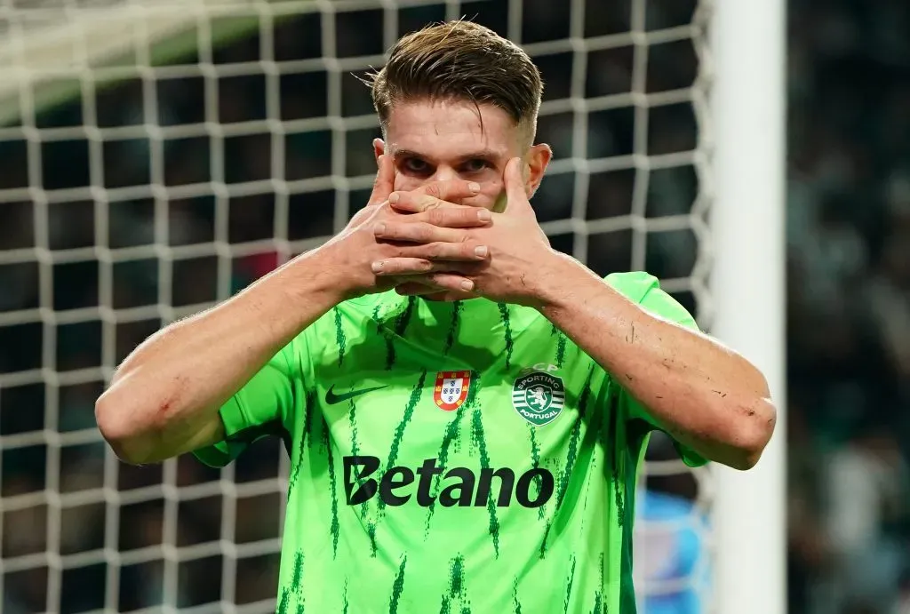 Ruben Amorim quer Gyökeres no Manchester United. (Photo by Gualter Fatia/Getty Images)
