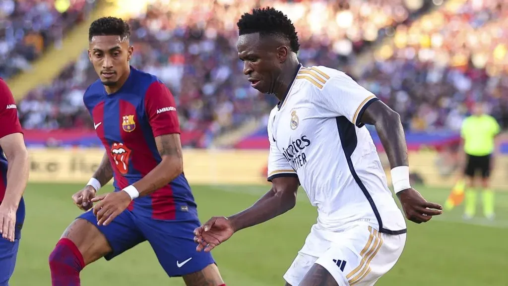 Craques de Barcelona e Real Madrid não conseguem jogar sob o comando de Dorival. Foto: Eric Alonso/Getty Images