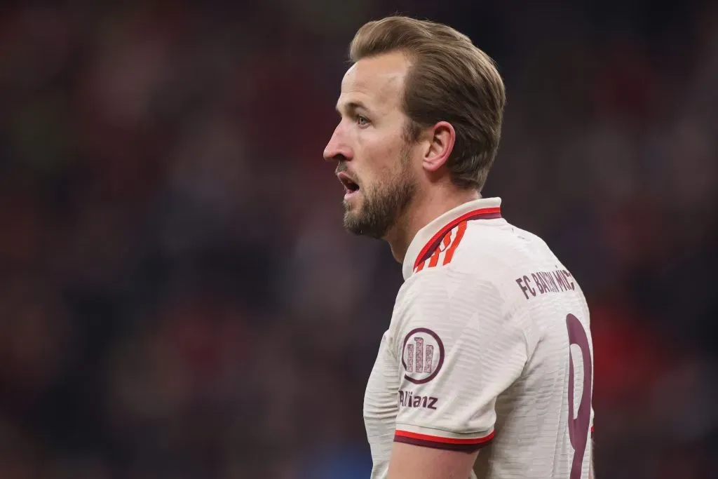 Harry Kane em campo