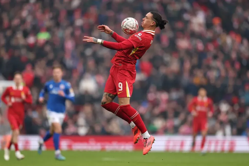 Darwin em ação pelo Liverpool (Photo by Jan Kruger/Getty Images)