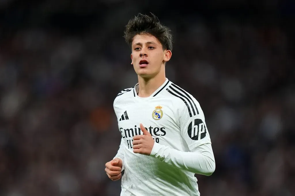 Arda Güler não tem a vontade de sair do Real Madrid. Foto: Angel Martinez/Getty Images