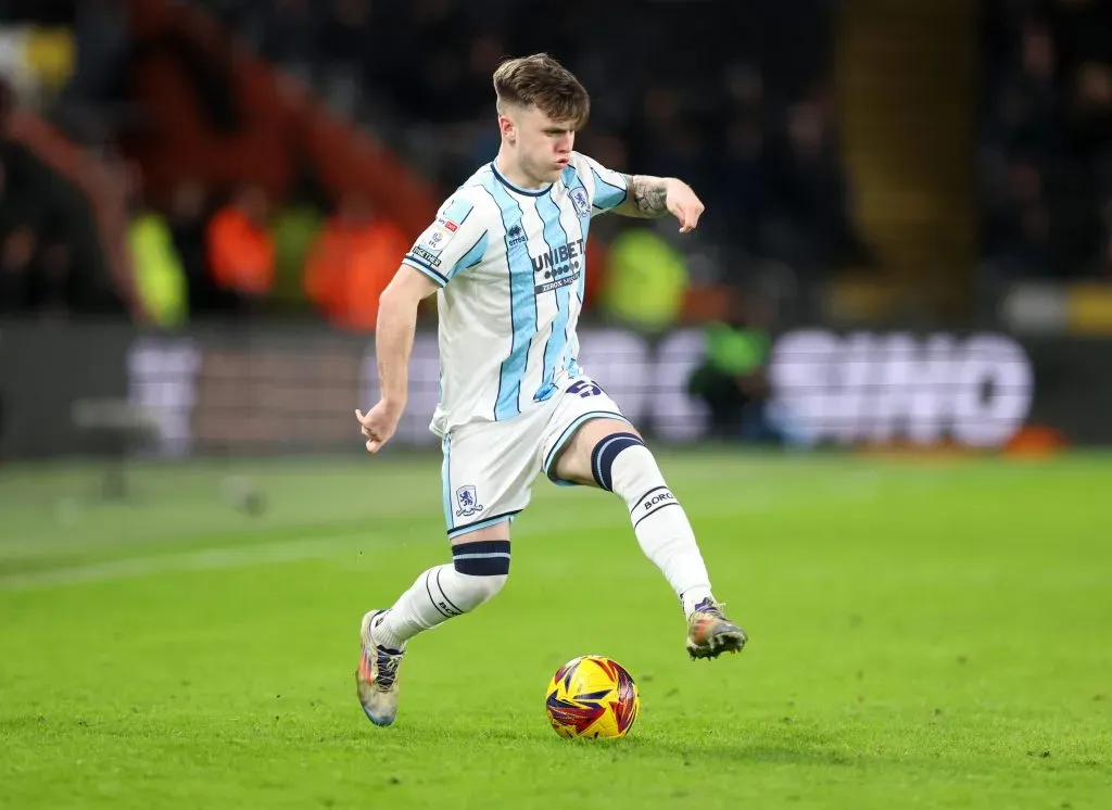 Ben Doak em campo pelo Middelsbrough (Photo by George Wood/Getty Images)