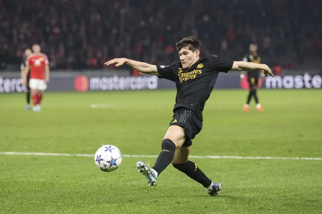 Fran García pelo Real Madrid. (Photo by Maja Hitij/Getty Images)