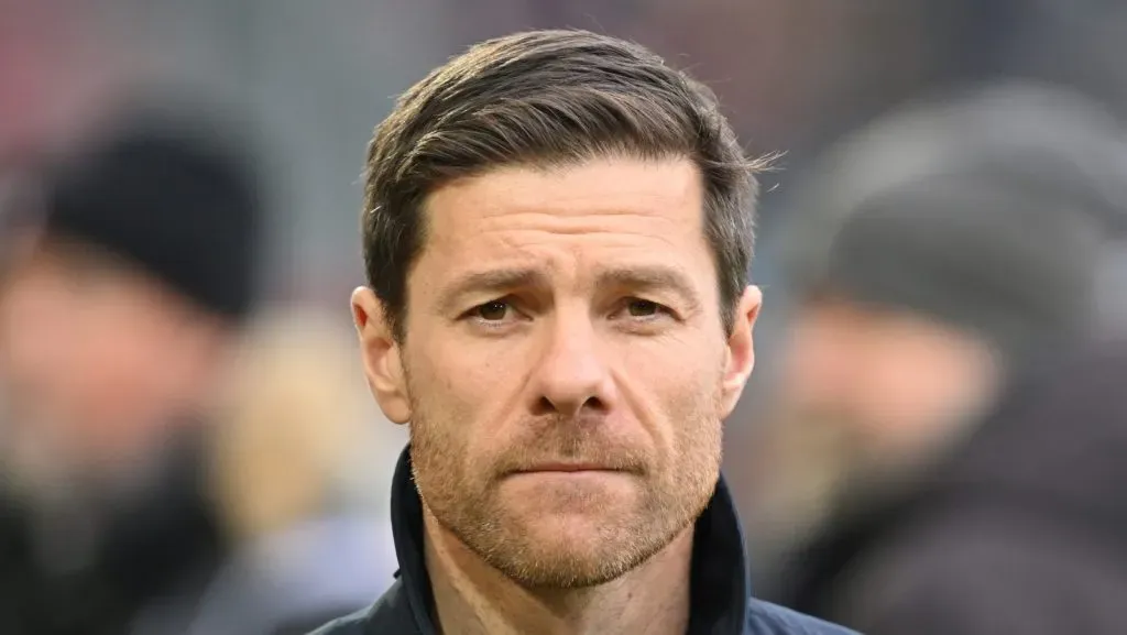Xabi Alonso técnico do Bayer Leverkusen. Foto: Sebastian Widmann/Getty Images