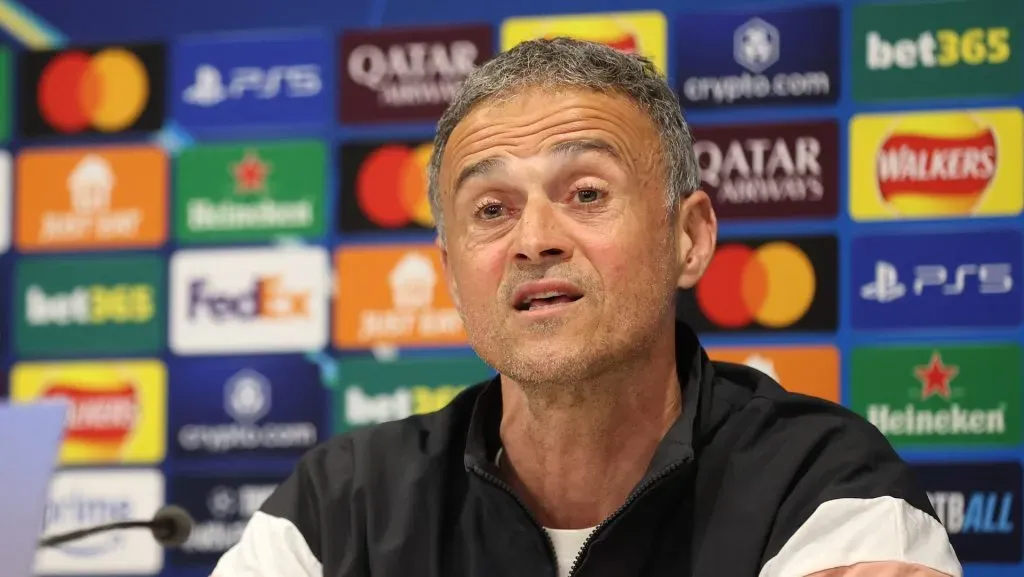 Luis Enrique provocou Mbappé