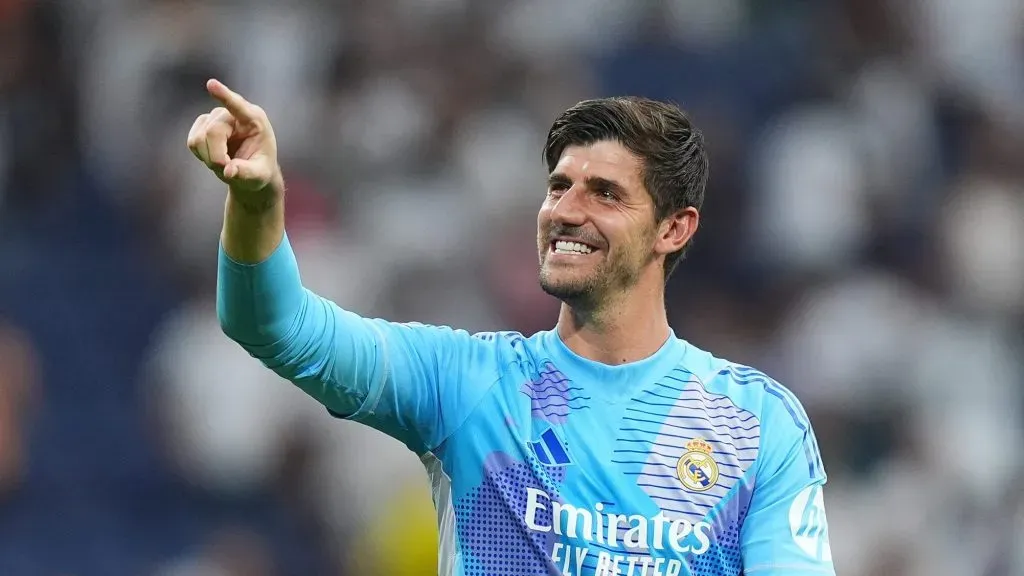 Courtois será titular no jogo. Foto: Angel Martinez/Getty Images