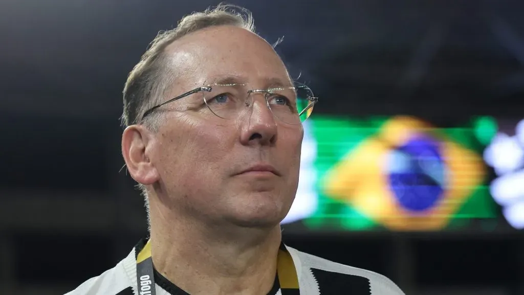 John Textor no Maracanã durante partida do Botafogo.