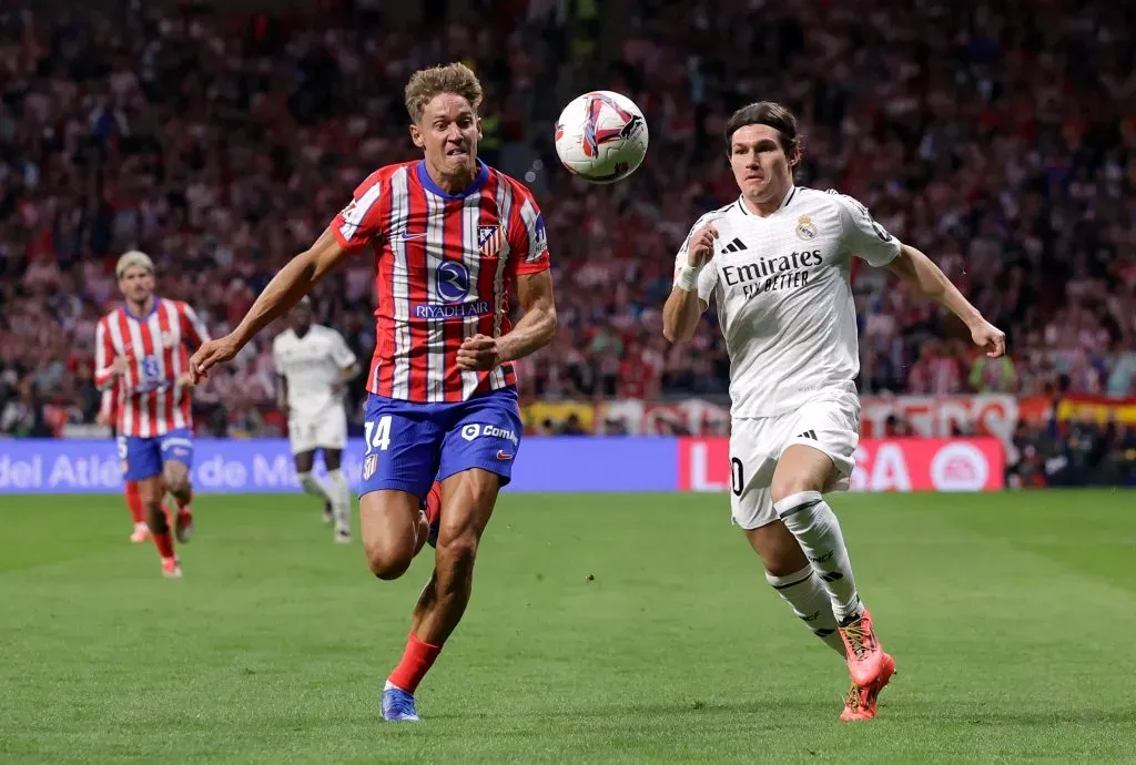 Fran García em campo pelo Real Madrid (Photo by Gonzalo Arroyo Moreno/Getty Images)