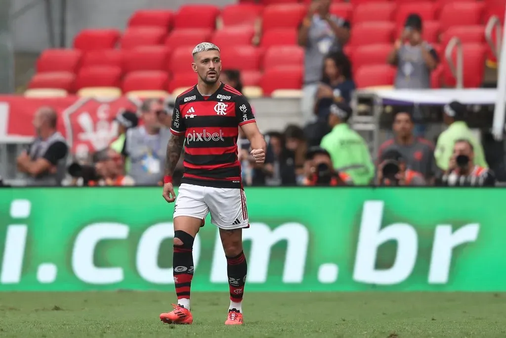 Arrascaeta é ídolo no Fla (Photo by Wagner Meier/Getty Images)