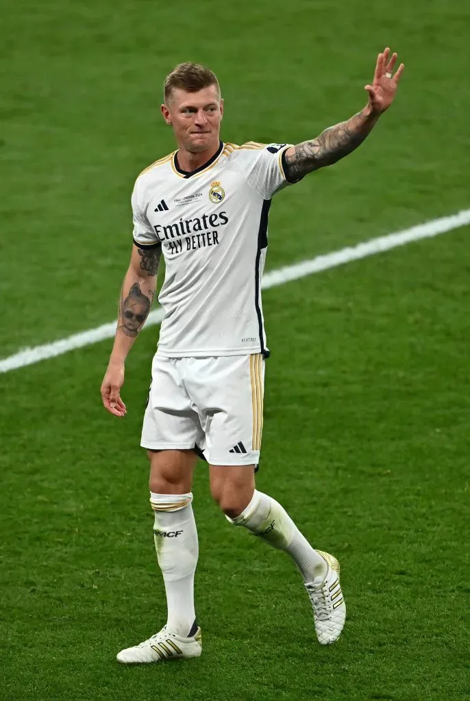 Toni Kroos quando era jogador do Real Madrid. Foto: Dan Mullan/Getty Images