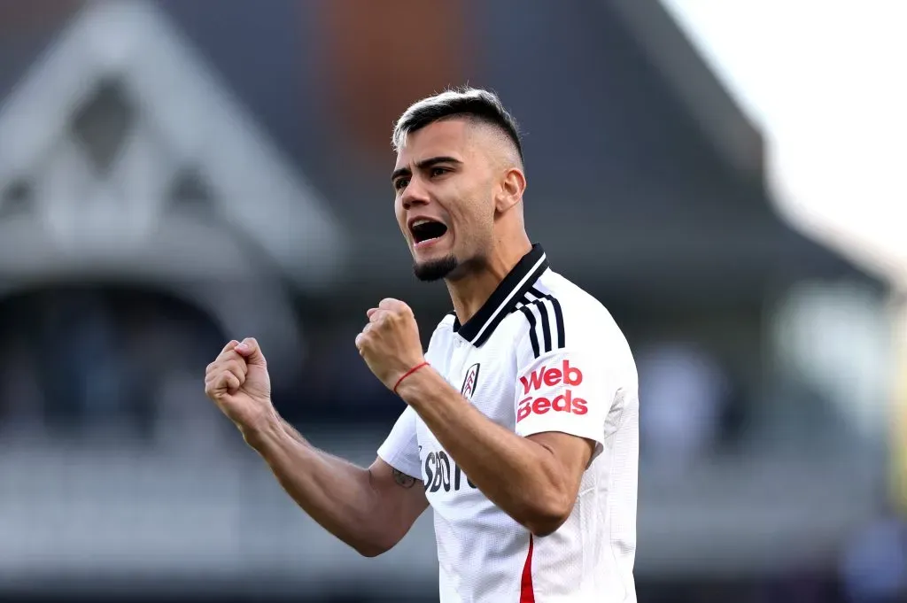 Andreas em campo com o Fulham (Photo by Ryan Pierse/Getty Images)