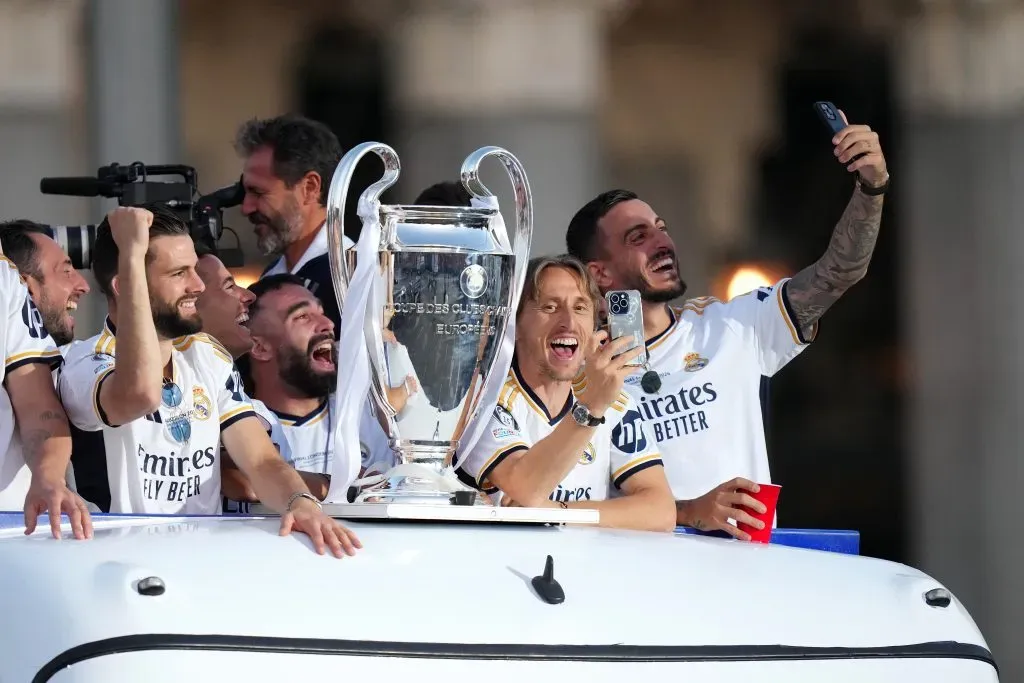 Real Madrid é o último campeão da Champions League
(Photo by Angel Martinez/Getty Images)