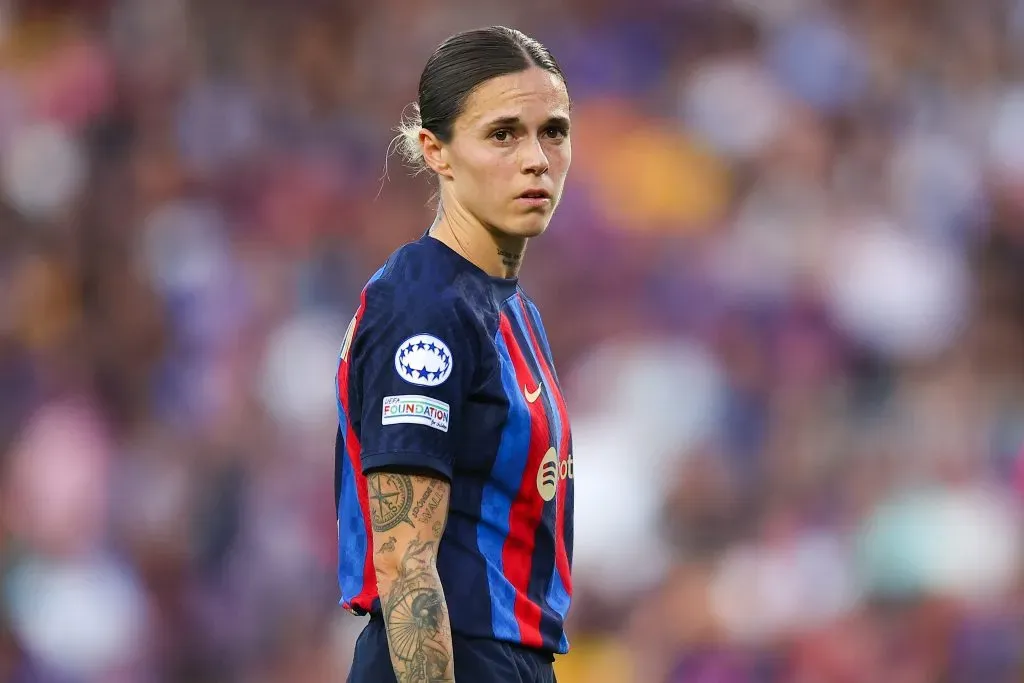 Mapi León jogadora do Barcelona – (Photo by Eric Alonso/Getty Images)