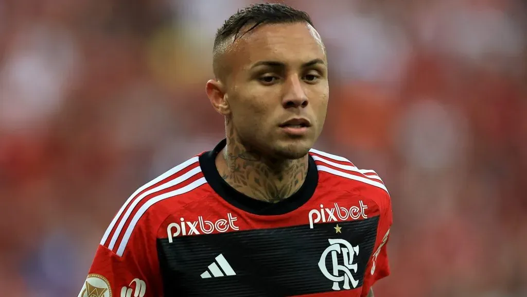 Everton Cebolinha, atacante do Flamengo (Photo by Buda Mendes/Getty Images)
